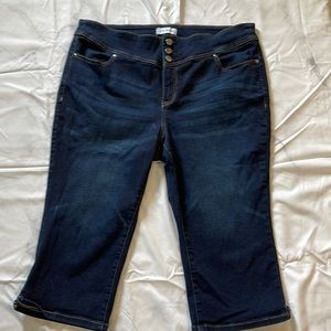 Lane Bryant, flex wait band high-rise jogging crop. In great condition.